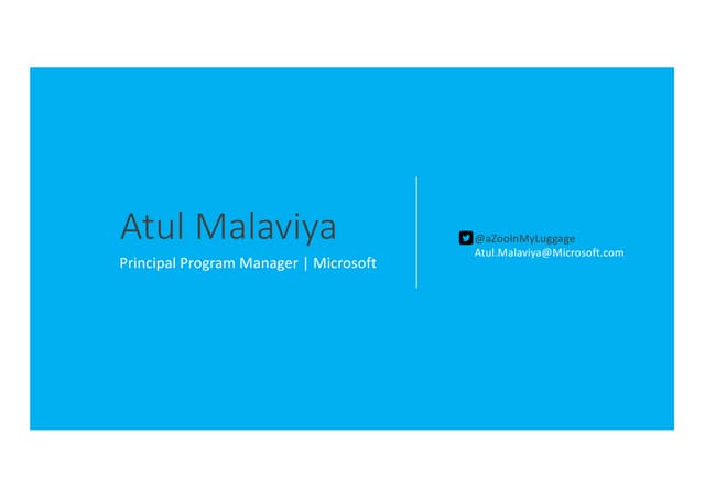 Kubernetes DevOps - Atul - Microsoft - CC18