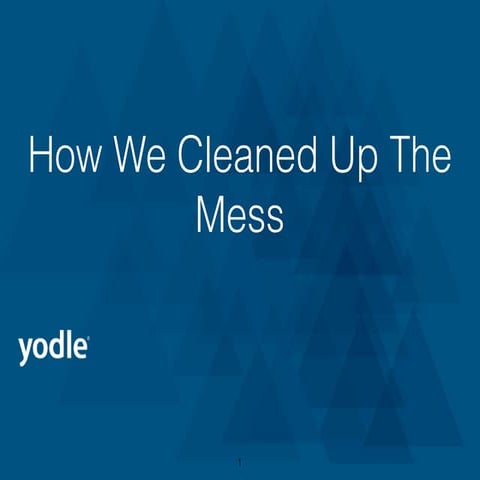ContainerDays NYC 2015: "How Yodle Cleaned Up the Mess Using Containers and M...