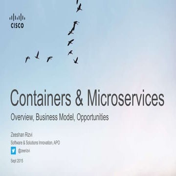 Containers & Microservices