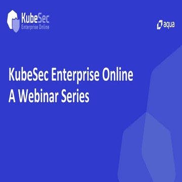 The Container Security Checklist 