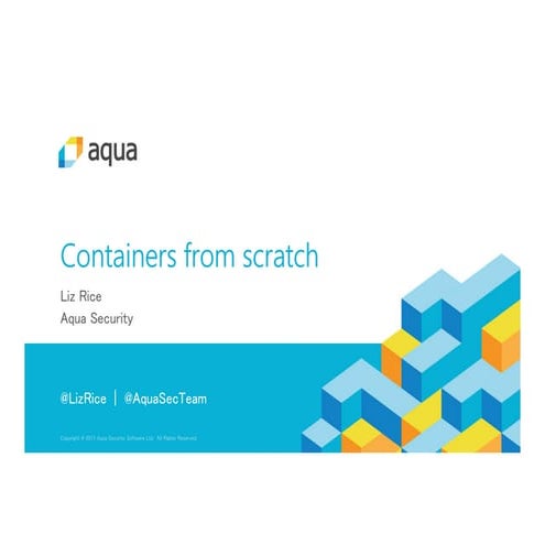 Containers from scratch