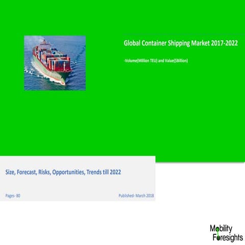 Container Shipping Market Sample slideshare | PDF
