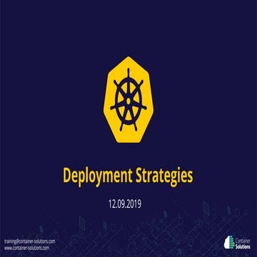 Deployment Strategies