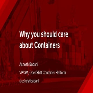 Containers: Unleashing Government I...