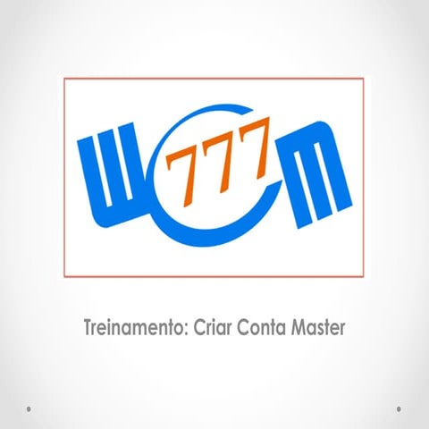 Conta master wcm777