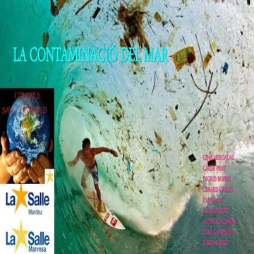 2016 Nov Contaminació del mar