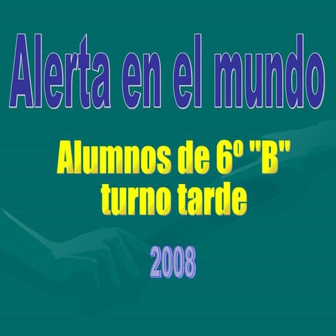 ContaminacióN 6º B