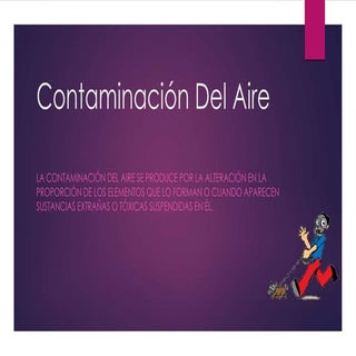 Contaminación del aire