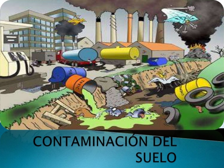 Contaminación del suelo Contaminación del suelo