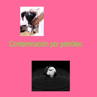 Contaminación por el petróleo