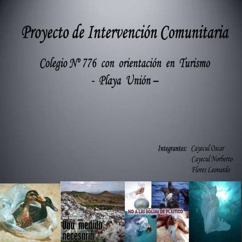 Contaminación Producida Por Las Bolsas De Nylon
