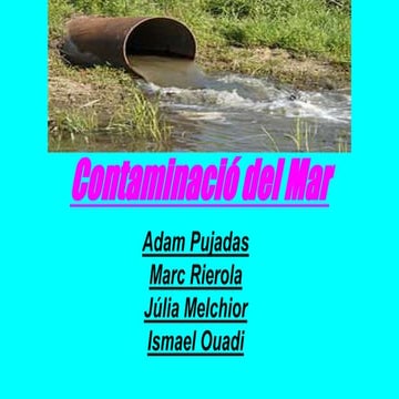 2017 Abril Contaminacio mar