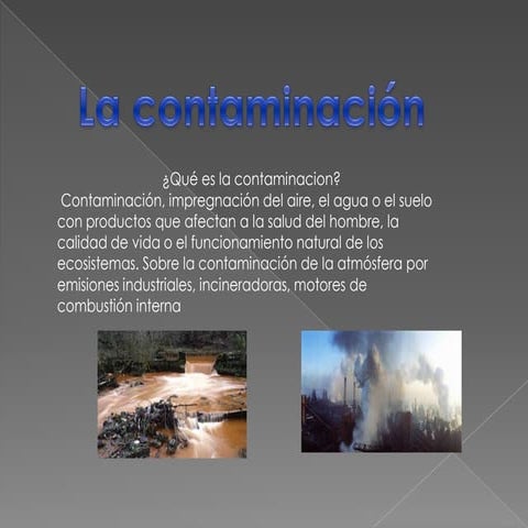 Contaminacion