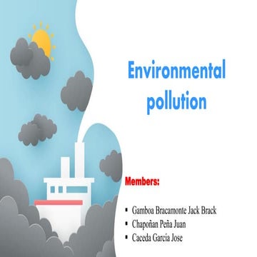 Informacion Sobre La Contaminacion En Ingles www.slideshare.net
