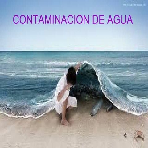Contaminacion de agu avictoria