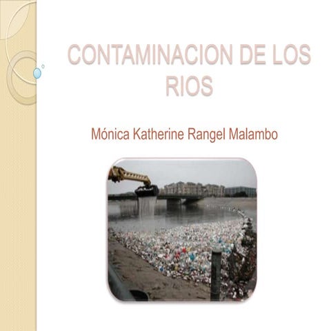 Contaminacion de los rios