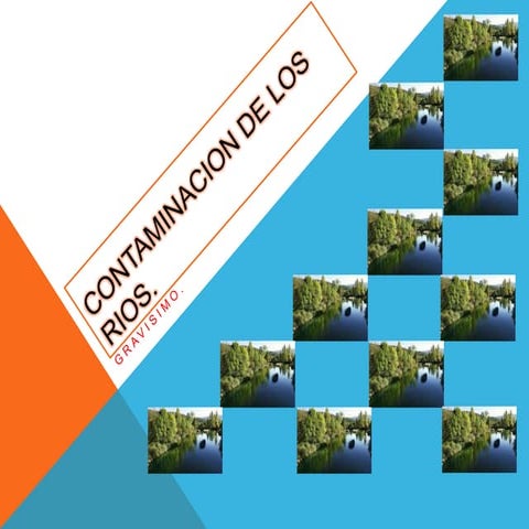 Contaminacion de los rios