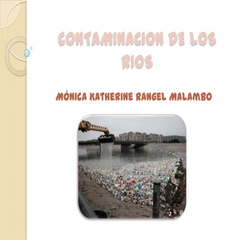 Contaminacion de los rios