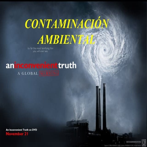 contaminacion ambiental y su impacto en el mundo