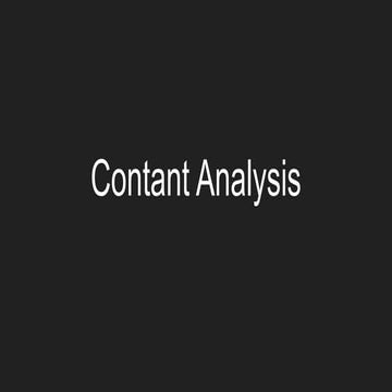 Contant Analysis Process and procedures.pptx