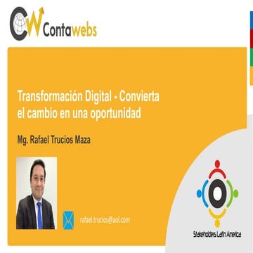 Contawebs - TD Convierta el cambio en una oportunidad (Rafael Trucíos)