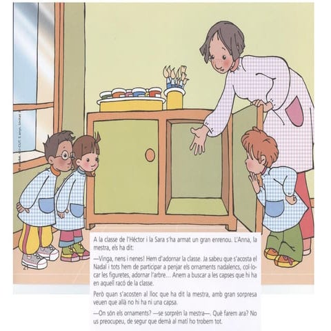 Conte De Nadal Imatge I Text