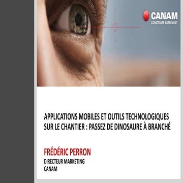 Frédéric Perron presentations