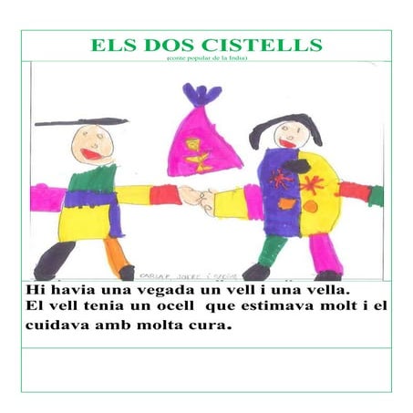 Conte elaborat els dos cistells amb imatges