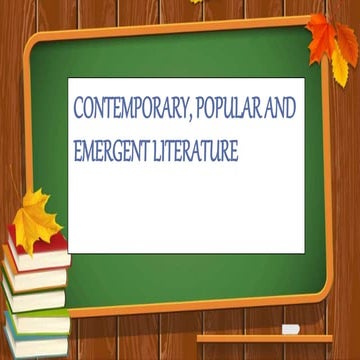 CONTEMPORARY-POPULAR-AND-EMERGENT-LITERATURE-EDZ.pptx