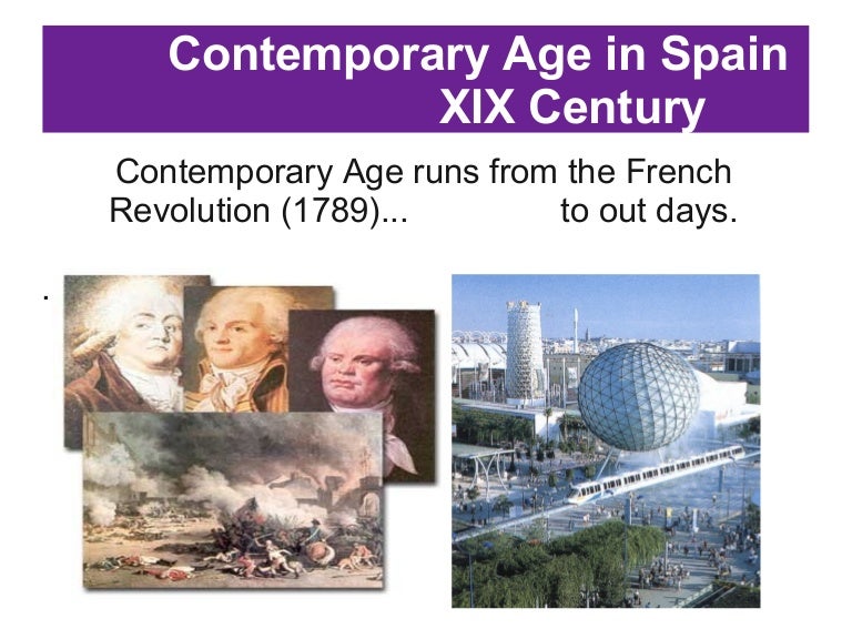 Contemporary age in Spain overview