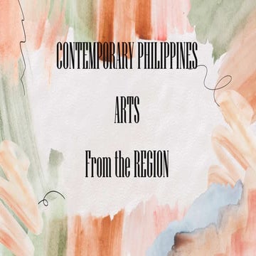 Contemporary Art Various art Form.pptx