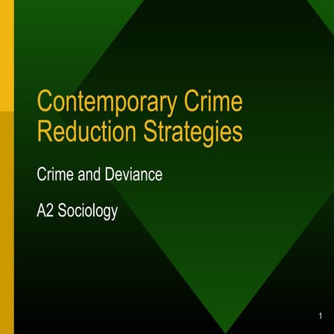Contemporary crime reduction strategies[1]stu