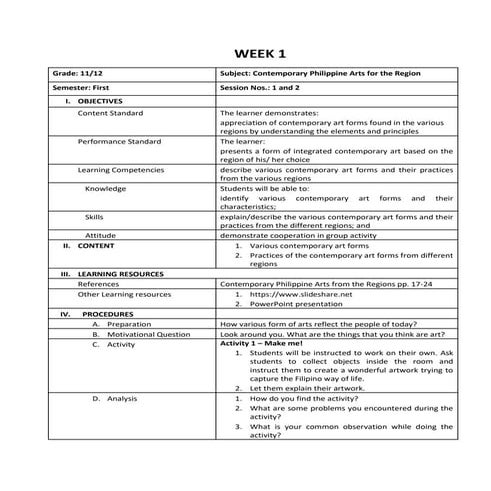 Contemporary DLL - Week 1.doc