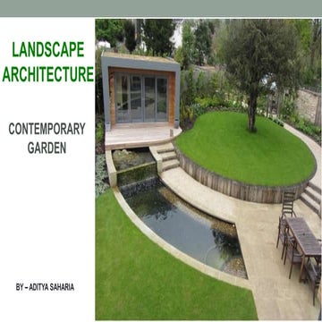 Contemporary garden