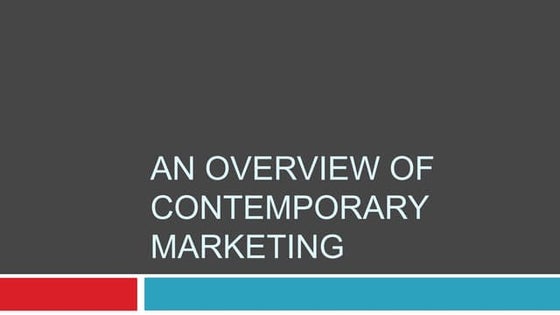 Marketing principles and strategies | PPT