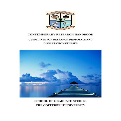 Contemporary research handbook