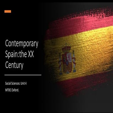 Contemporary spain xx century (2)