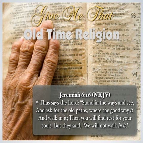 “Give Me That  SHOW Time Religion"