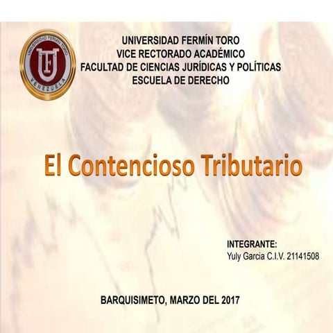 Contencioso tributario (1)