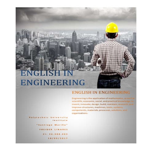 ENGLISH IN ENGINEERING