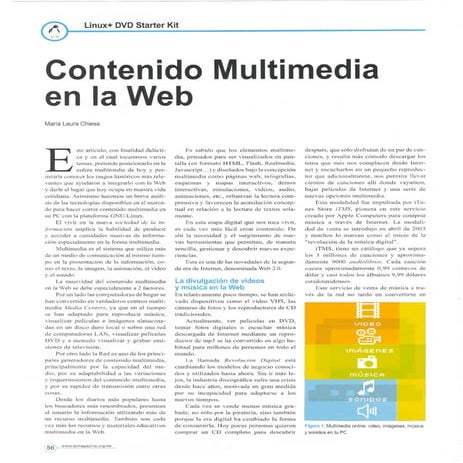 Contenido Multimedia en la Web