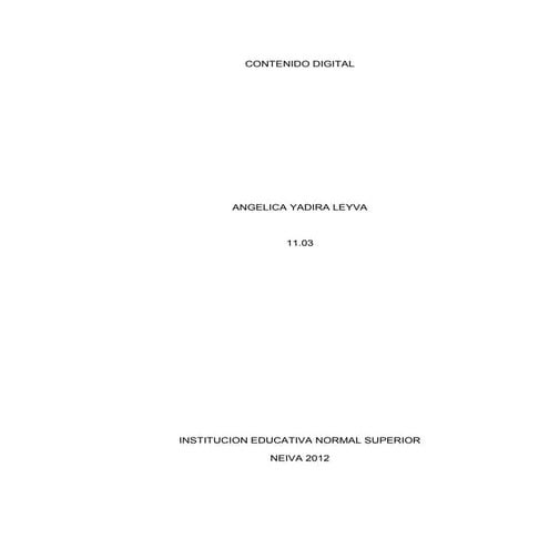 Contenido digital  11.03