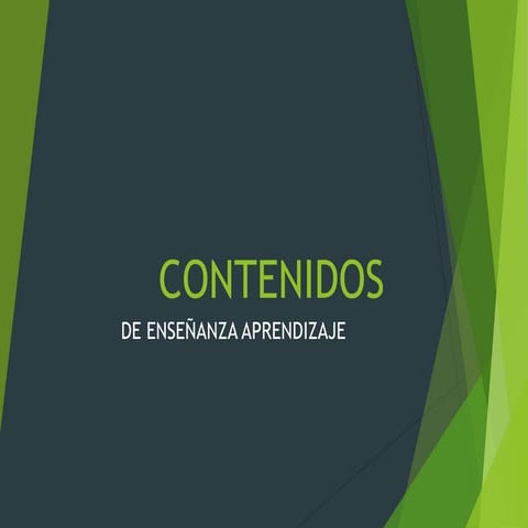 Contenidos
