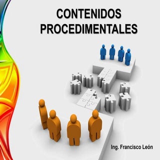 Contenidos procedimentales