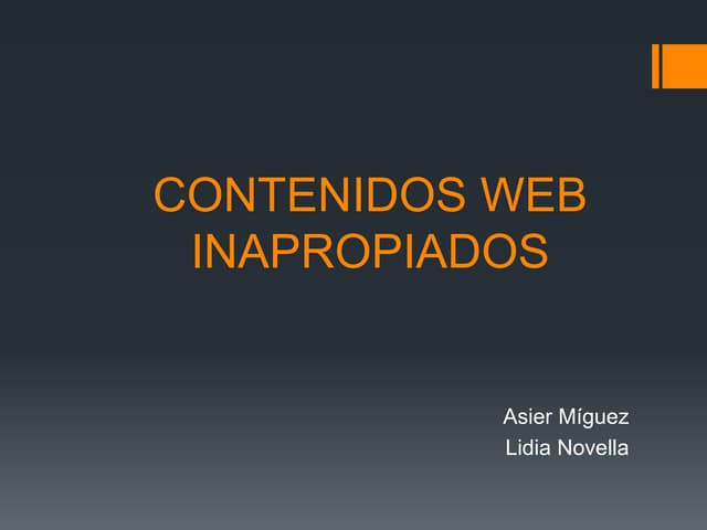 Contenidos web inapropiados copia