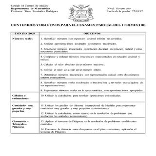 Contenidos y objetivos 1