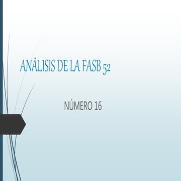 Analisis de la fasb 52 | PPTX