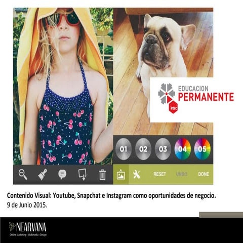 Cultura Visual y Social Media: Youtube,  Instagram y Pinterest como oportunid...