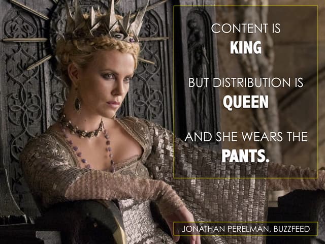 Content is King, But Distribution is Queen: Master SEO Content Marketing