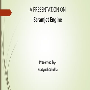Scramjet Engine